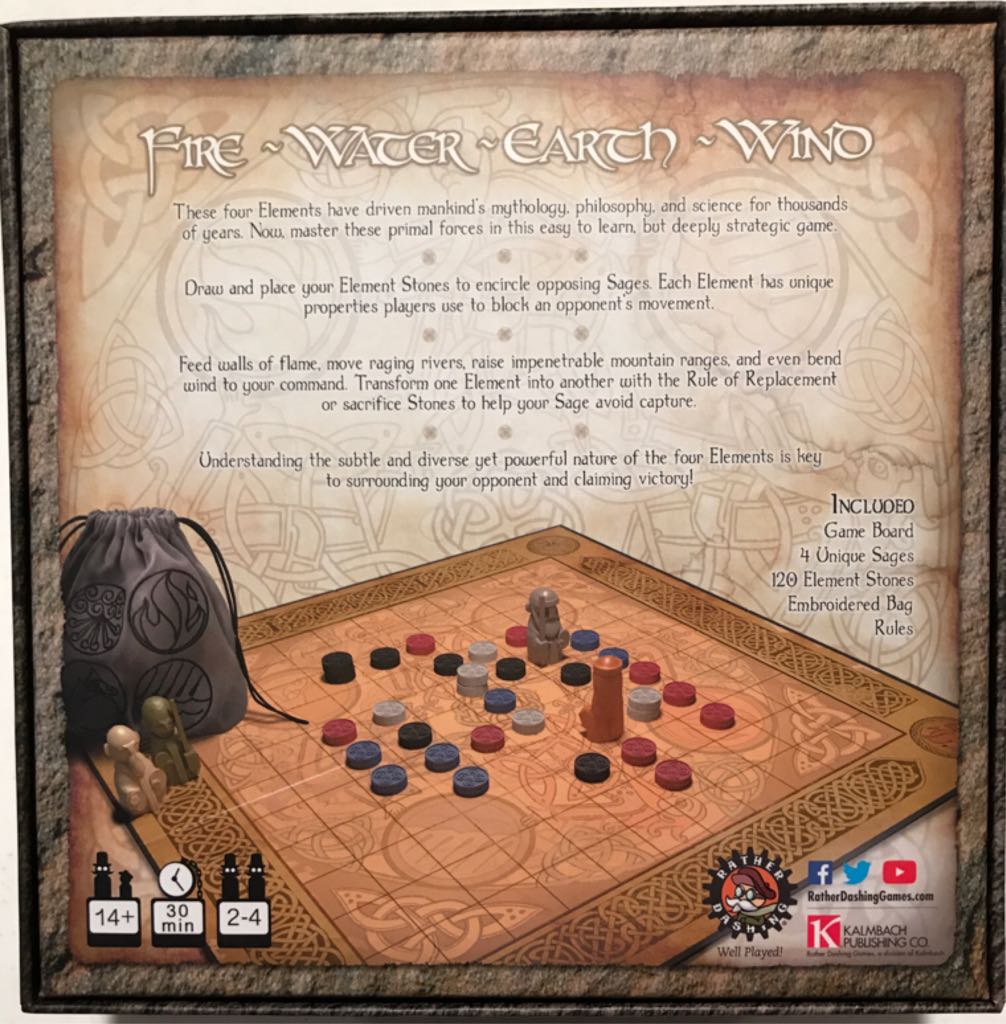 Element  (2-4) board game collectible [Barcode 064465140015] - Main Image 2