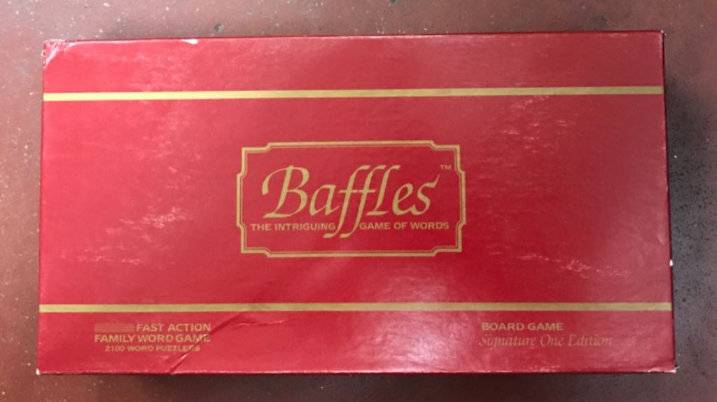 Baffles  (Teams Or 2-6) board game collectible [Barcode 068732000163] - Main Image 1