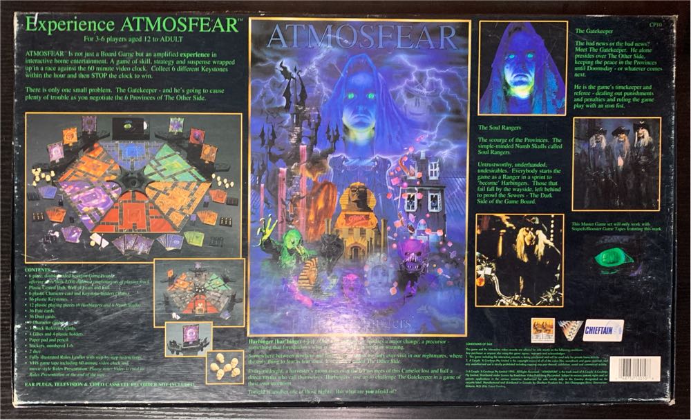 Atmosfear: The Harbingers  (3-6) board game collectible [Barcode 068732100108] - Main Image 2