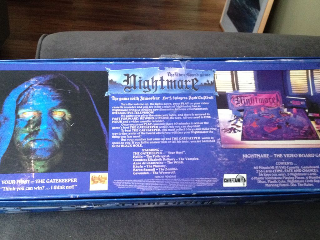 Nightmare - The Video Board-Game  (3-6) board game collectible [Barcode 068732100702] - Main Image 2