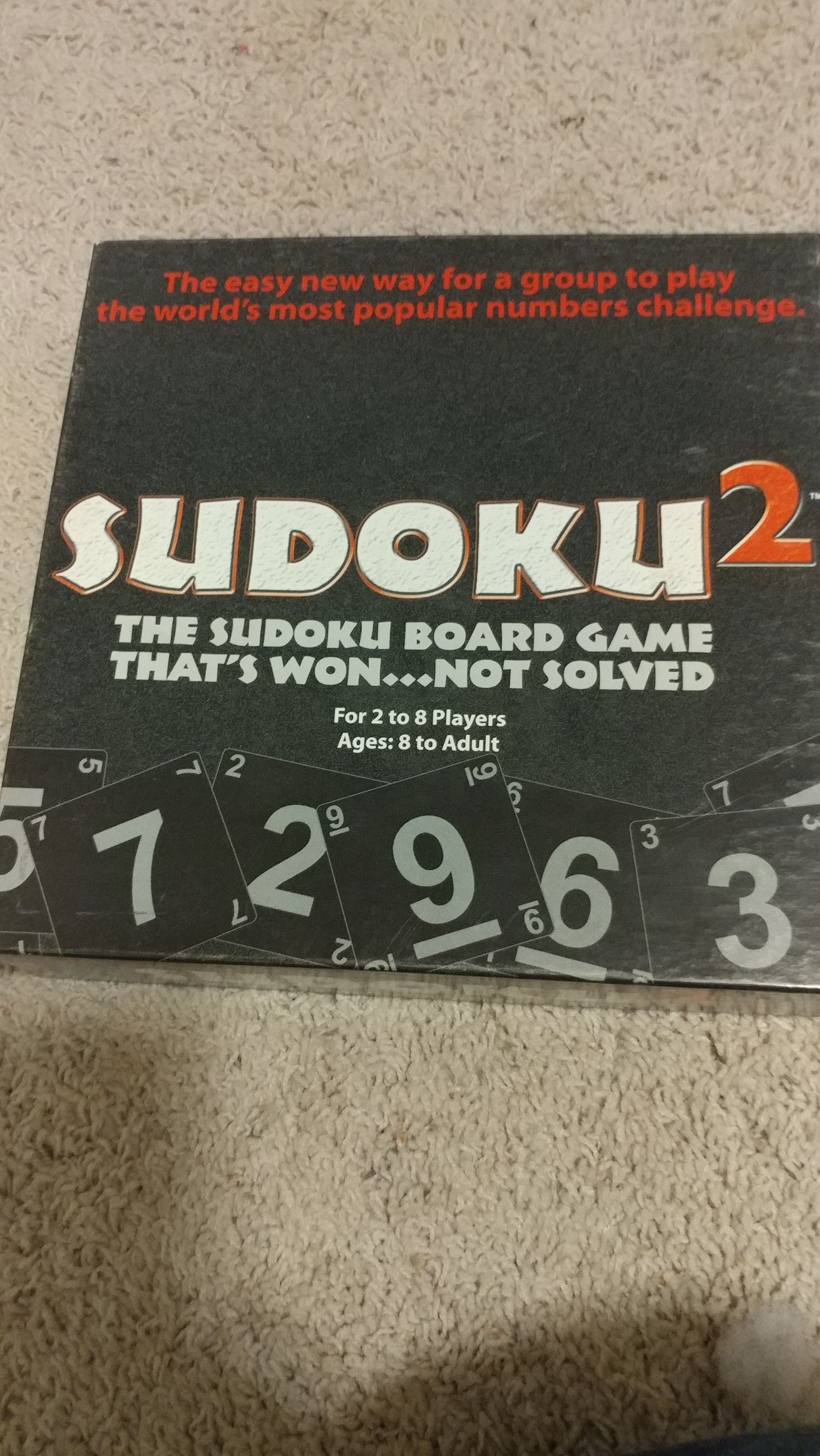 Sudoku2  (2-8) board game collectible [Barcode 018886018507] - Main Image 1