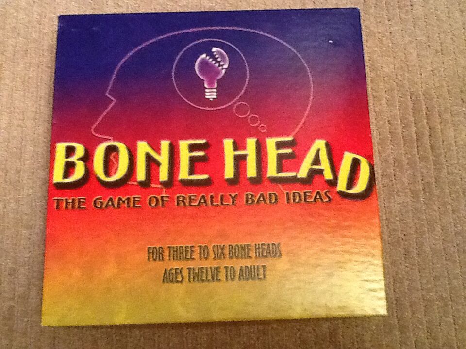 Bone Head  (3-6) board game collectible [Barcode 018886019207] - Main Image 1