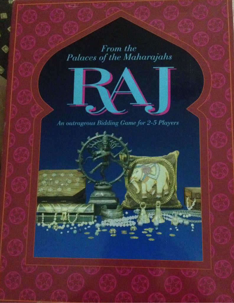 Raj  (2-5) board game collectible [Barcode 071404310057] - Main Image 1