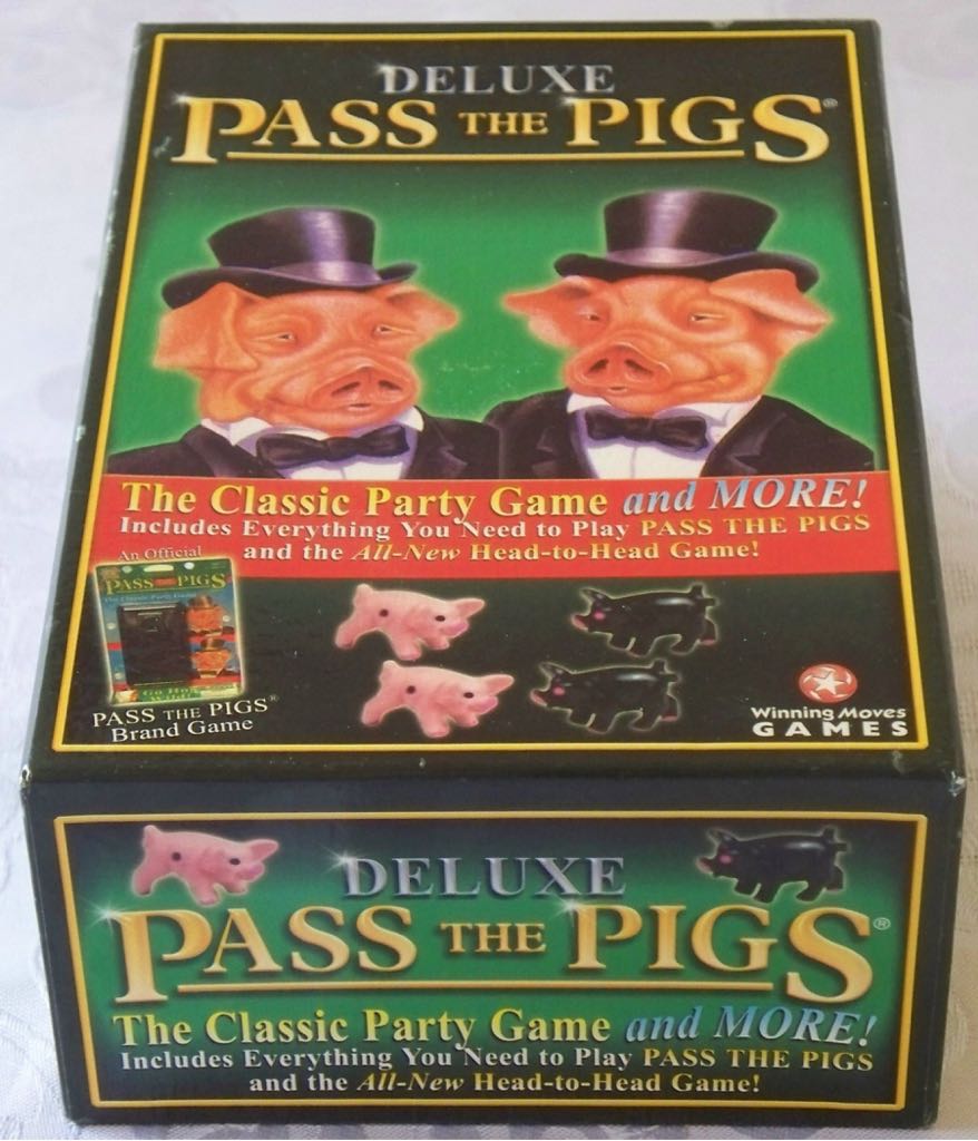 Deluxe Pass the Pigs  (2-4) board game collectible [Barcode 071404310781] - Main Image 1