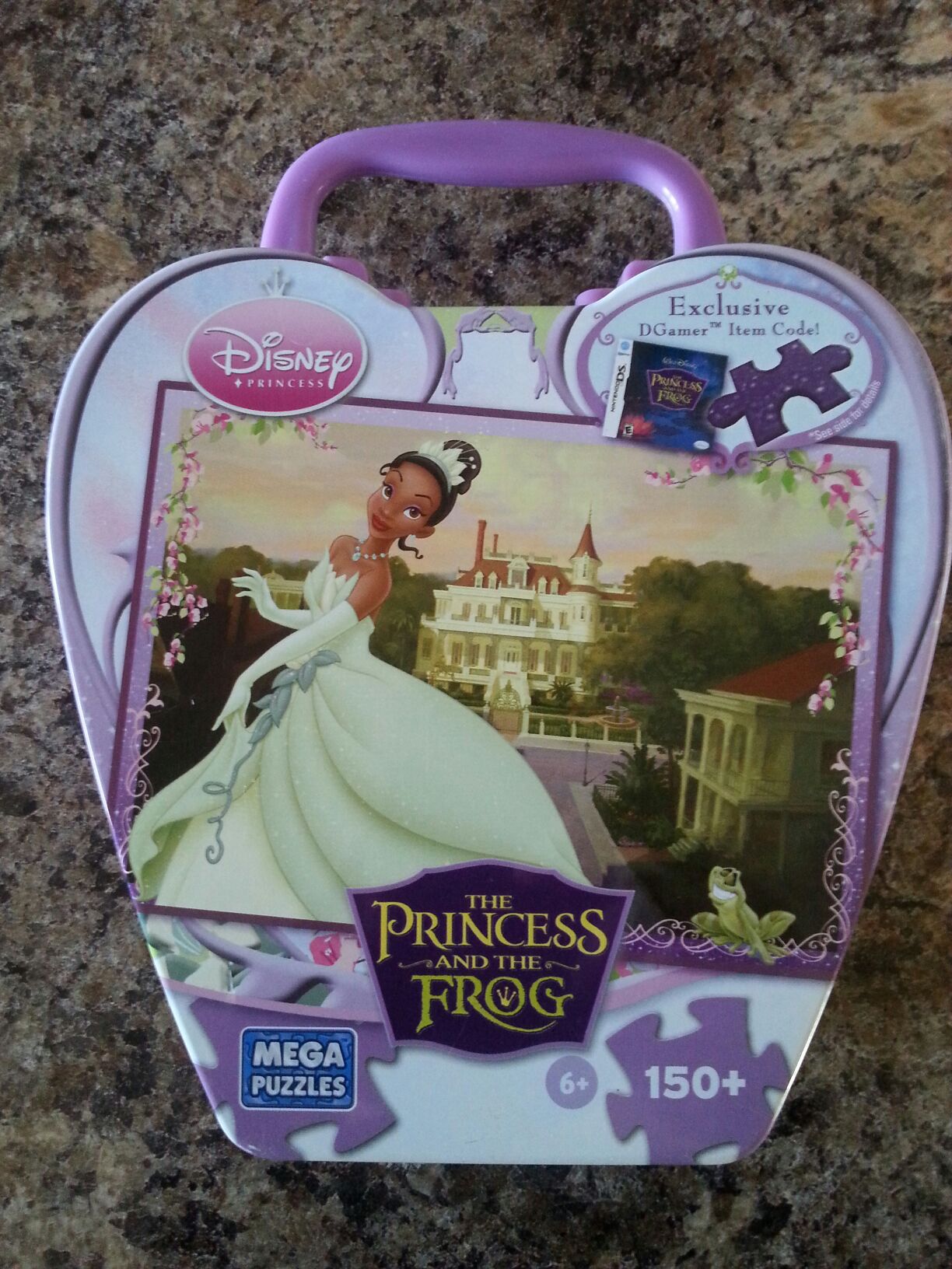 Puzzle (150 - pcs.) The Princess and the Frog  board game collectible [Barcode 072348500535] - Main Image 2