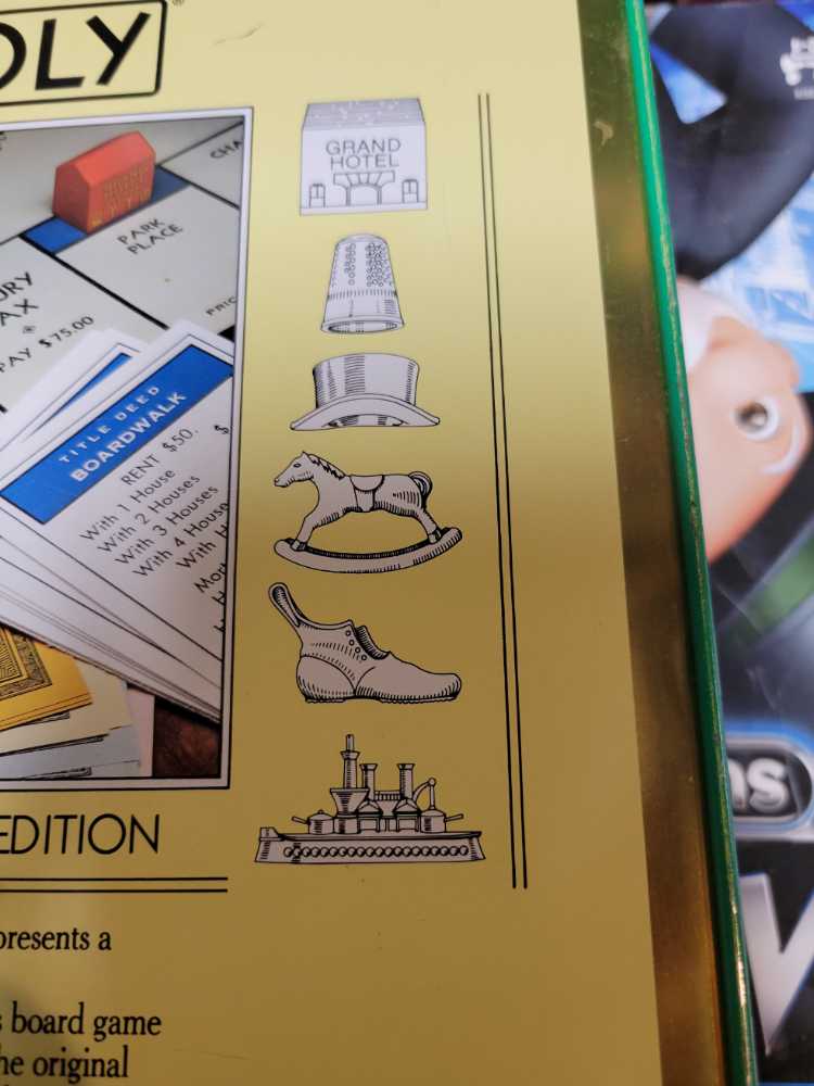 1935 Commemorative Edition Monopoly   (2-10) board game collectible [Barcode 073000000011] - Main Image 3