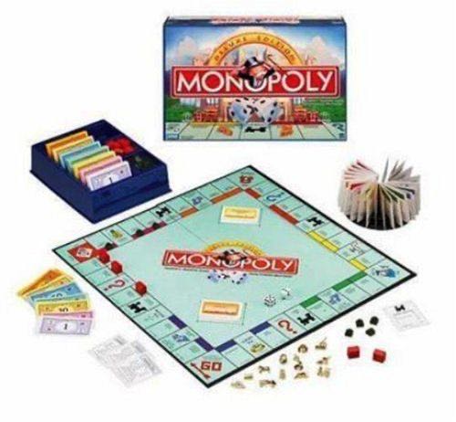 Monopoly: Deluxe Edition  (2-10) board game collectible [Barcode 073000000110] - Main Image 3