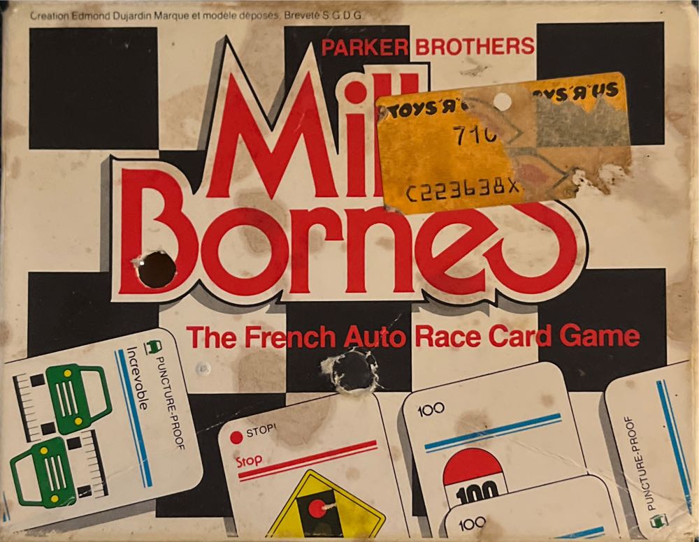 Mille Bornes  (2-4 Or 6) board game collectible [Barcode 073000007102] - Main Image 4