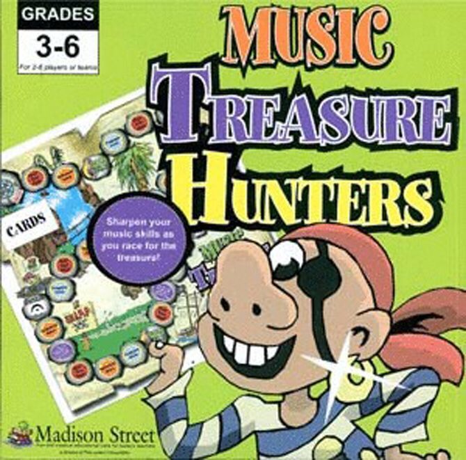 Music Treasure Hunters  (2+) board game collectible [Barcode 000308116298] - Main Image 1