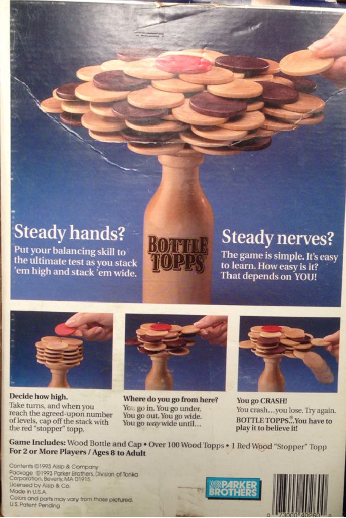 Bottle Topps  (2+) board game collectible [Barcode 073000402600] - Main Image 2