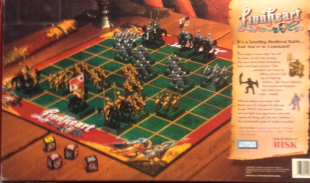 Lionheart  (2) board game collectible [Barcode 073000407421] - Main Image 2