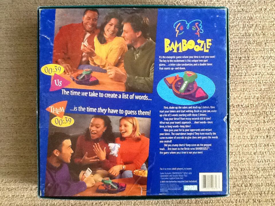 Bamboozle  (Teams: 4-99) board game collectible [Barcode 073000408183] - Main Image 2