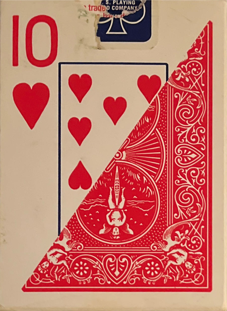 Bicycle Jumbo Index Playing Cards Blue #88  (1+) board game collectible [Barcode 073854000885] - Main Image 2