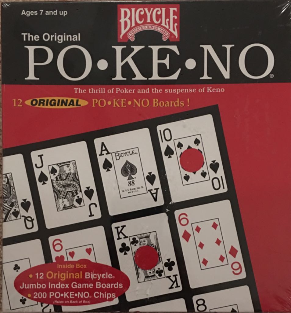 PO•KE•NO  (2-12) board game collectible [Barcode 073854001004] - Main Image 1