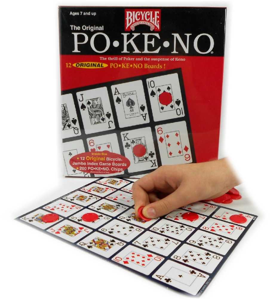 PO•KE•NO  (2-12) board game collectible [Barcode 073854001004] - Main Image 3