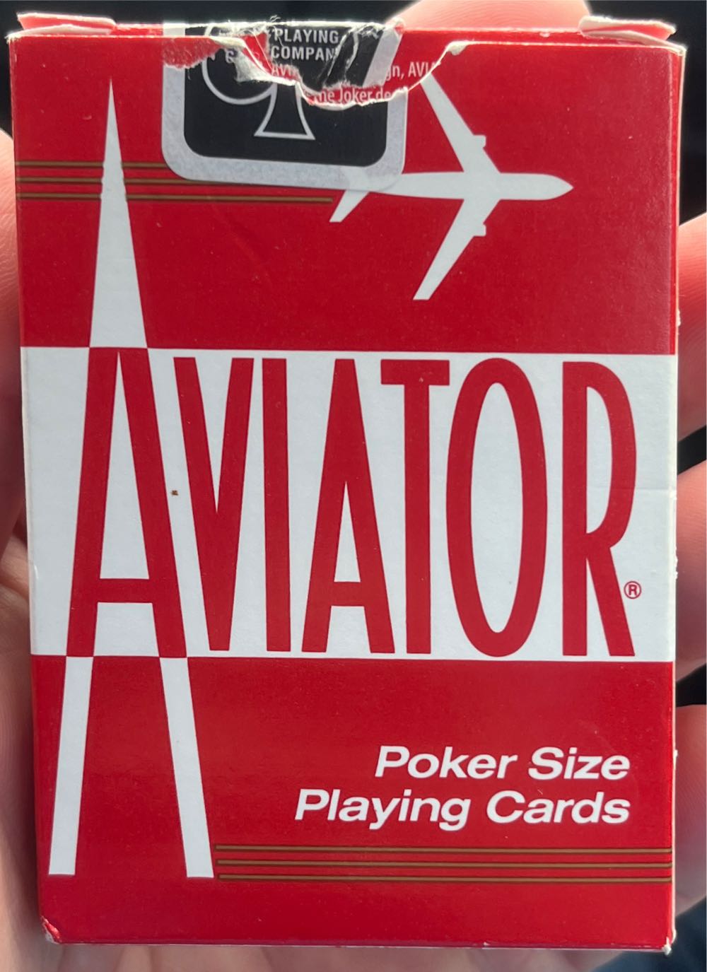 Deck Of Playing Cards Aviator  (2-5) board game collectible [Barcode 073854009147] - Main Image 2