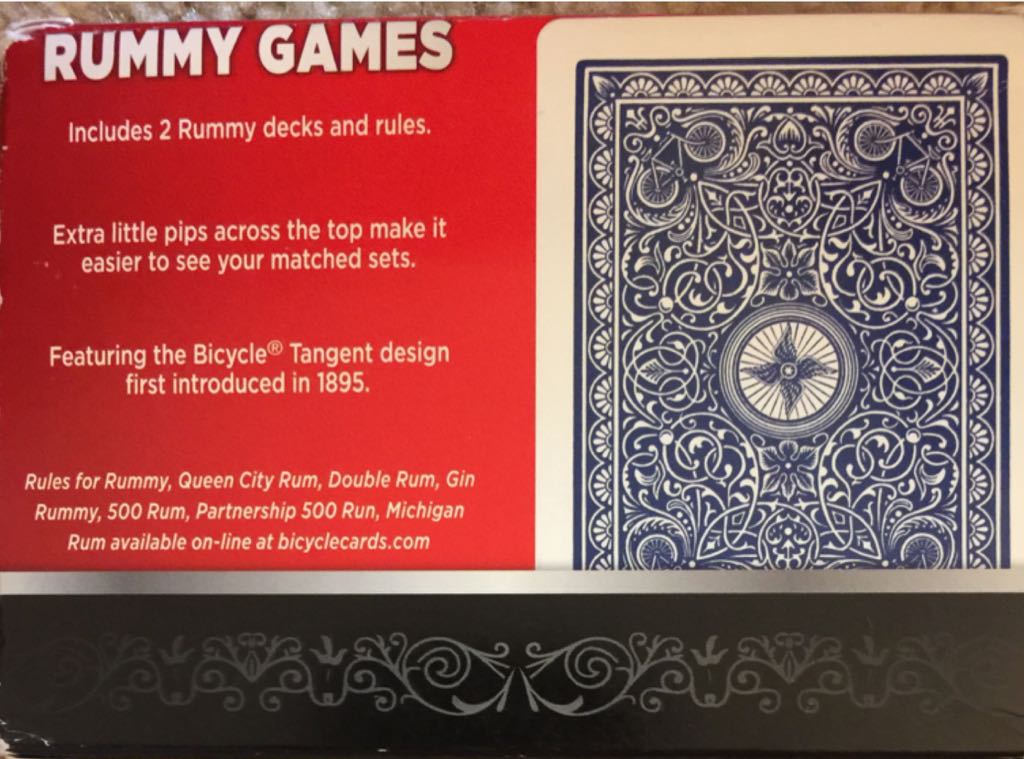 Rummy Games  board game collectible [Barcode 073854017647] - Main Image 2