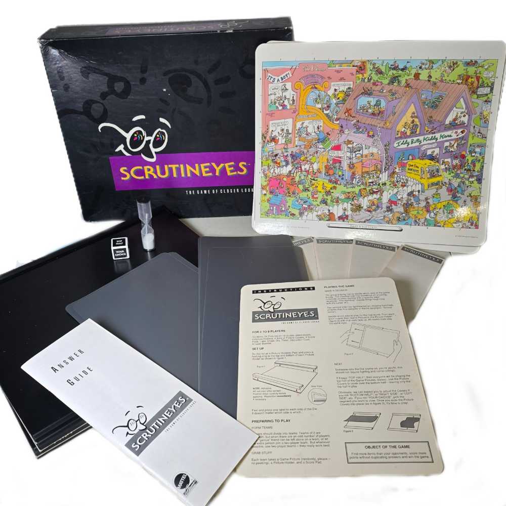 Scrutineyes  (2-8) board game collectible [Barcode 074299015700] - Main Image 3