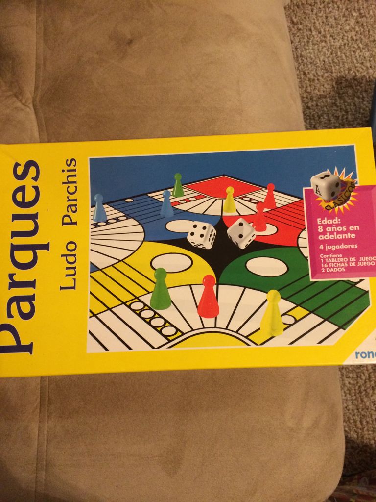 Parques. Ludo Parchis  (2-4) board game collectible [Barcode 000673512053] - Main Image 1
