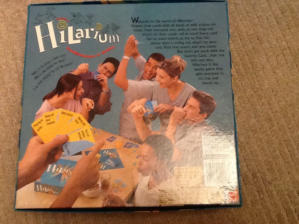 Hilarium  (3-6) board game collectible [Barcode 074299429798] - Main Image 2