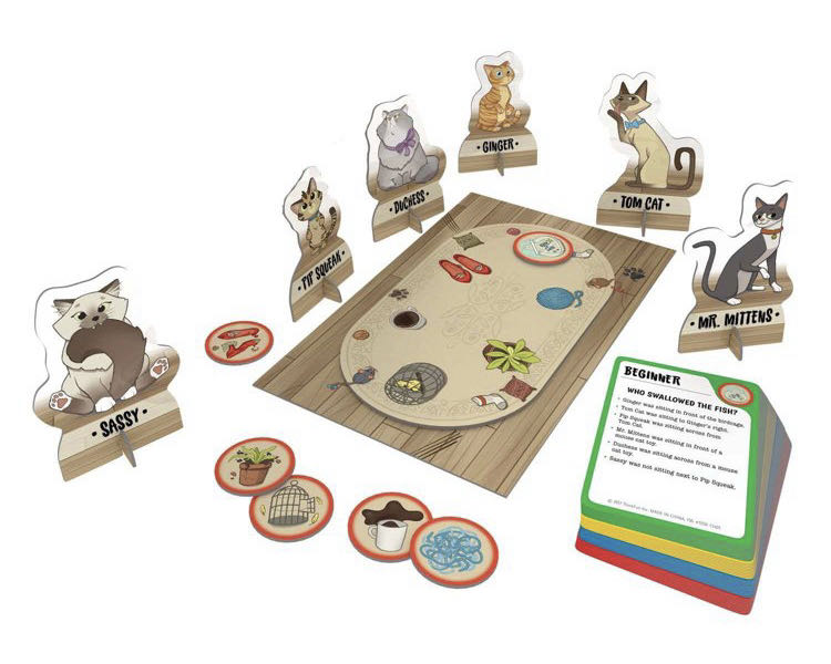 Cat Crimes  (1) board game collectible [Barcode 019275015503] - Main Image 4