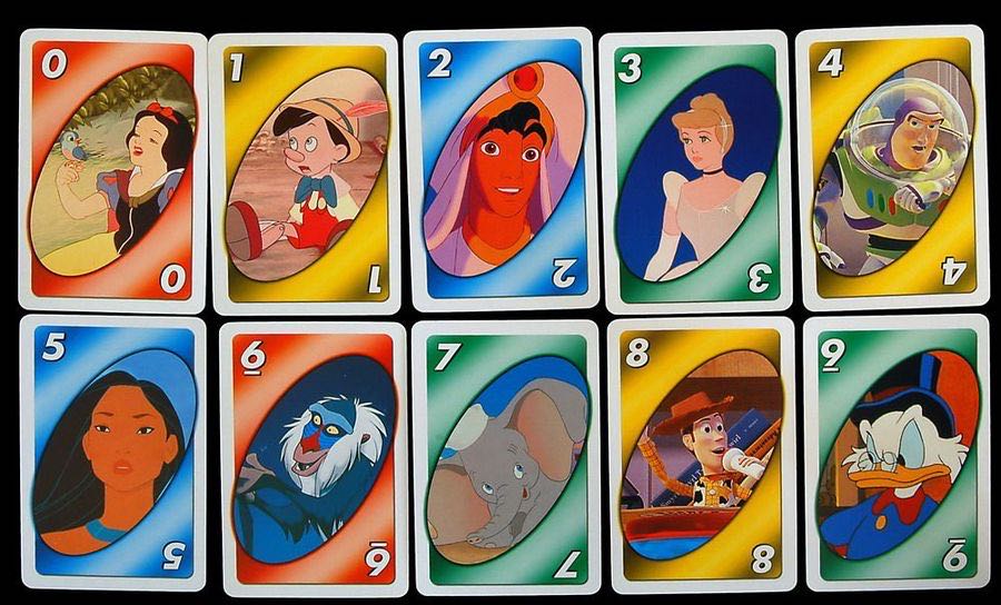 UNO® Disney  (2-4) board game collectible [Barcode 074299434358] - Main Image 4