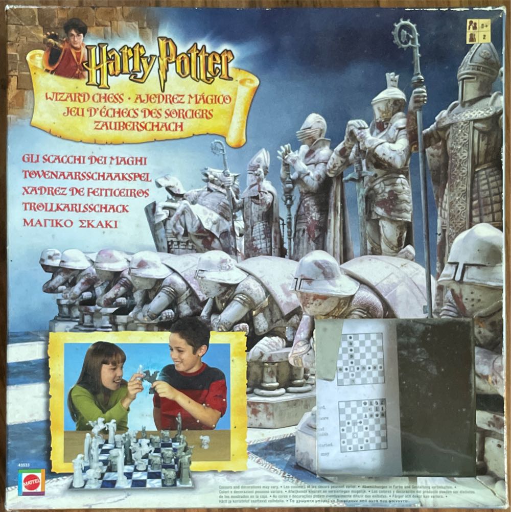 Harry Potter Wizards Chess  (2) board game collectible [Barcode 074299435331] - Main Image 3