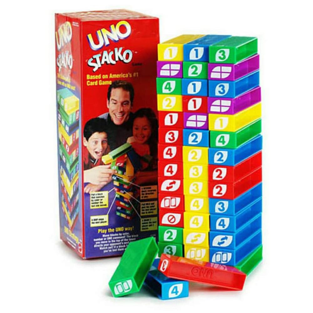 Uno: Stacko  (2-10) board game collectible [Barcode 074299435355] - Main Image 3