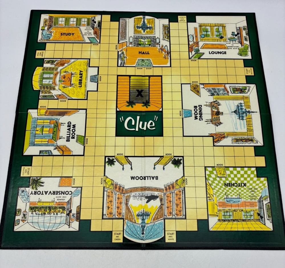 Clue ”clue”  (3-6) board game collectible [Barcode 076930401118] - Main Image 4
