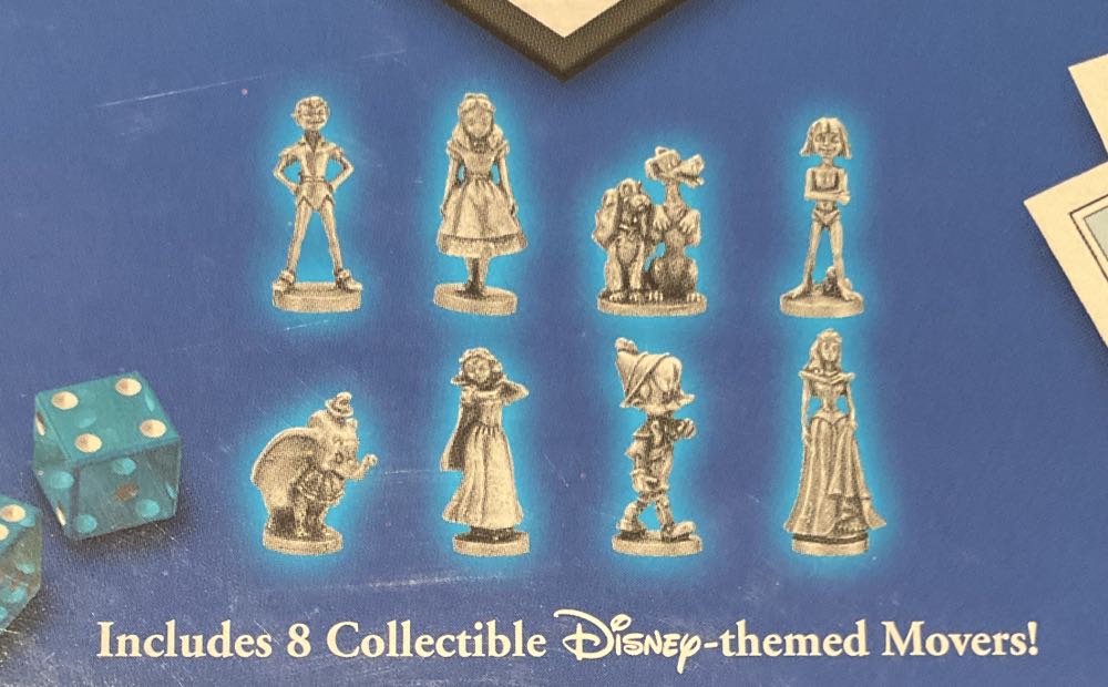 Monopoly: Disney Edition Monopoly  (8) board game collectible [Barcode 076930402245] - Main Image 3