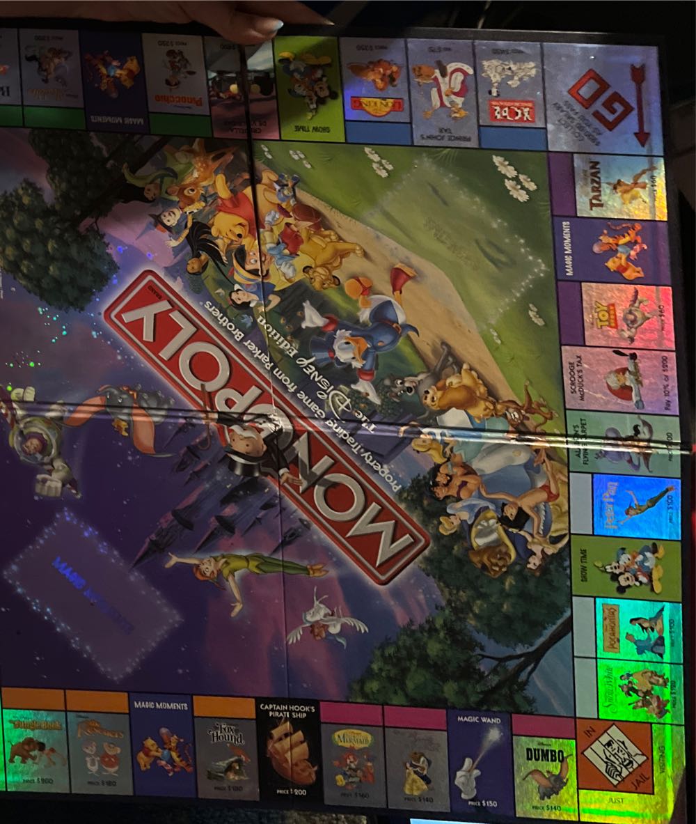 Monopoly Disney Collectible Tin  (2-8) board game collectible [Barcode 076930403419] - Main Image 3