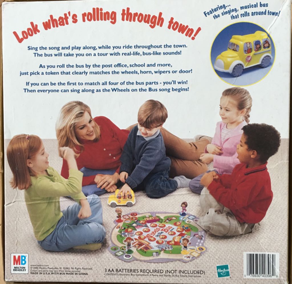 Wheels On The Bus Game  (2-4) board game collectible [Barcode 076930403969] - Main Image 2