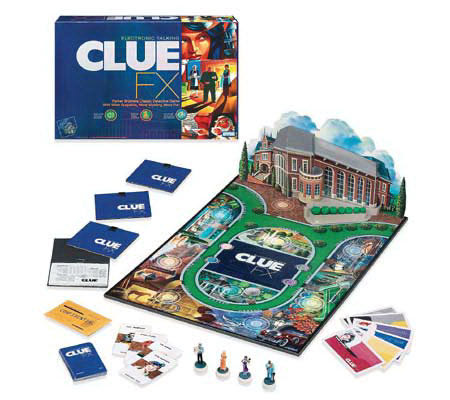 Clue Fx  (2-4) board game collectible [Barcode 076930409374] - Main Image 3