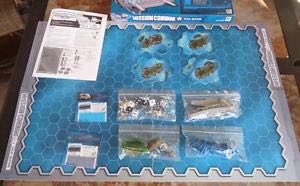 Mission Command Sea Game  (2) board game collectible [Barcode 076930409473] - Main Image 2