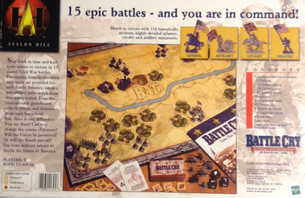 Battle Cry  (2) board game collectible [Barcode 076930413258] - Main Image 2