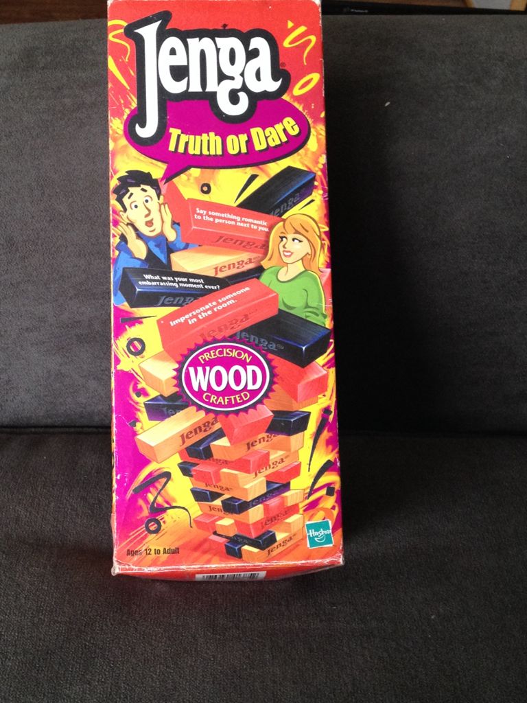 Jenga: Truth Or Dare  (Any Number of) board game collectible [Barcode 076930413852] - Main Image 1