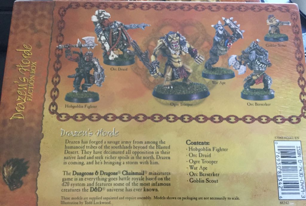Chainmail Miniatures Drazen’s Horde  board game collectible [Barcode 076930883426] - Main Image 2
