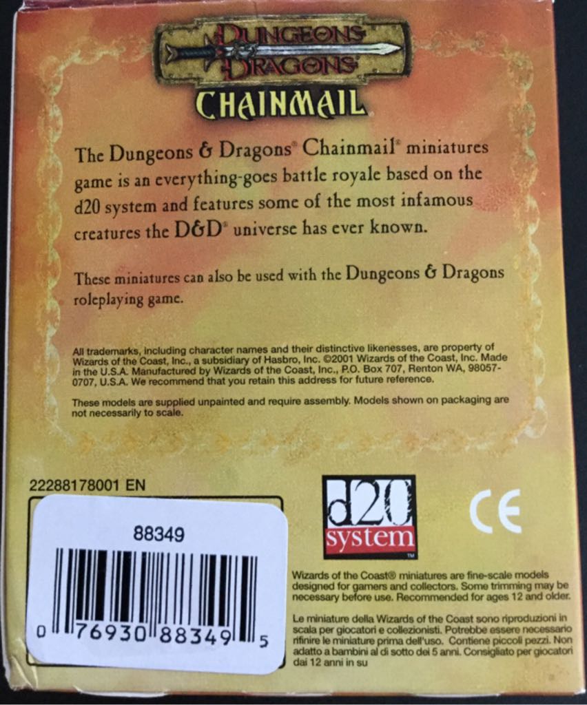 Chainmail Miniatures Drazen’s Horde Hobgoblin Fighter  board game collectible [Barcode 076930883495] - Main Image 2