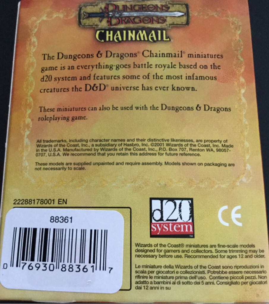 Chainmail Miniatures Drazen’s Horde Ogre Trooper  board game collectible [Barcode 076930883617] - Main Image 2