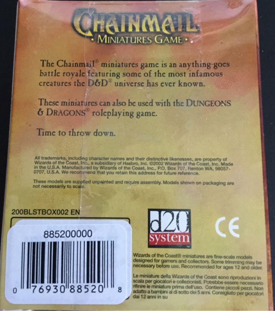 Chainmail Miniatures Drazen’s Horde Orc Trooper  board game collectible [Barcode 076930885208] - Main Image 2