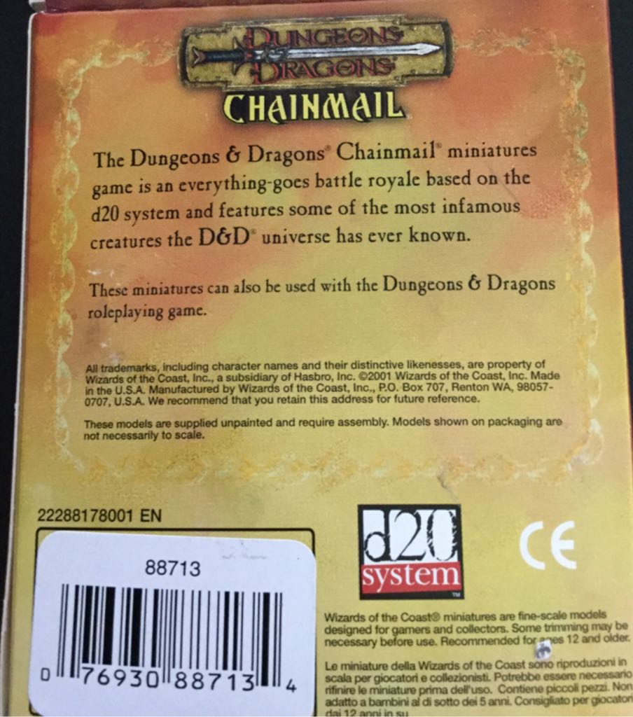 Chainmail Miniatures Drazen’s Horde Orc Druid  board game collectible [Barcode 076930887134] - Main Image 2