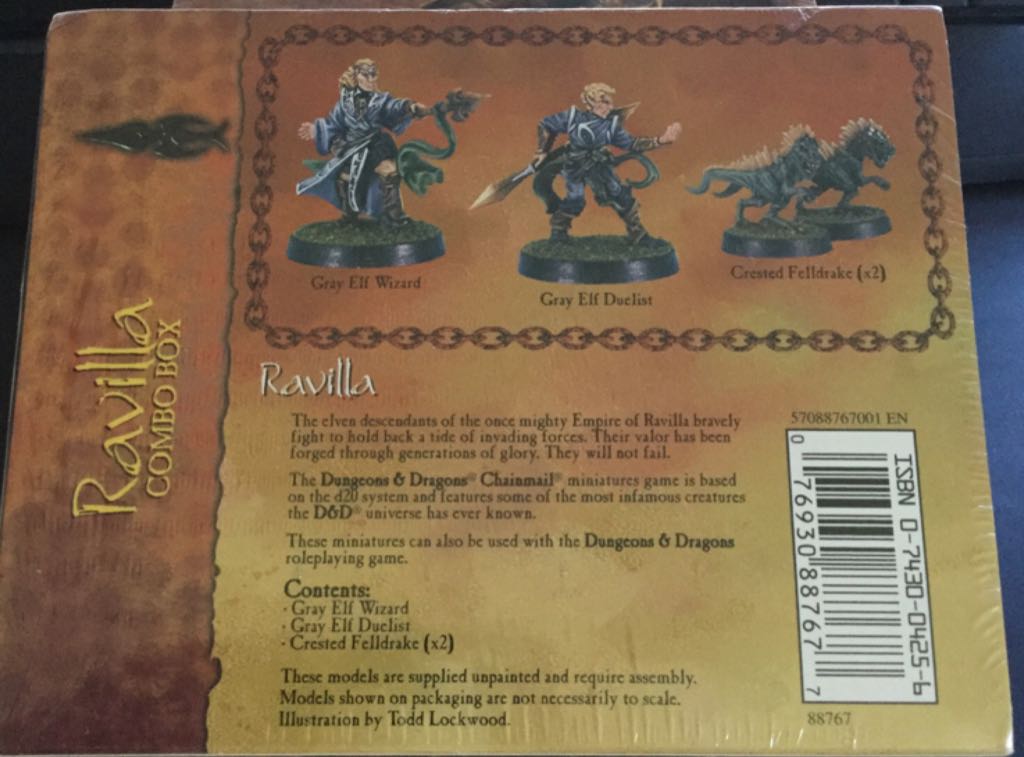 Chainmail Miniatures Ravilla Combo Box  board game collectible [Barcode 076930887677] - Main Image 2