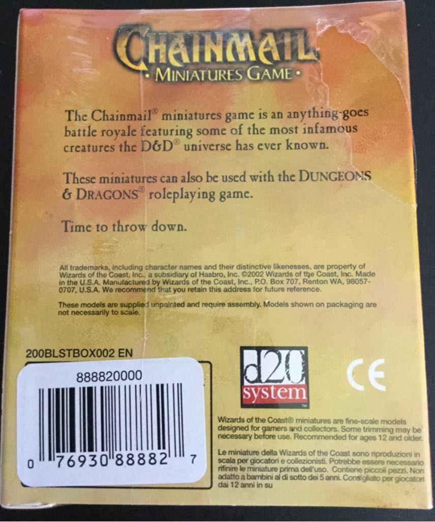 Chainmail Miniatures Drazen’s Horde Orc Champion   board game collectible [Barcode 076930888827] - Main Image 2