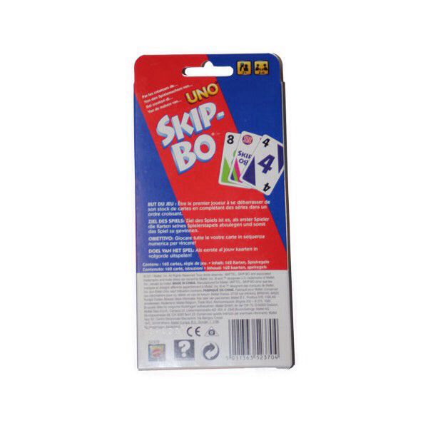 Skip-Bo  (2-6) board game collectible [Barcode 078206020504] - Main Image 2