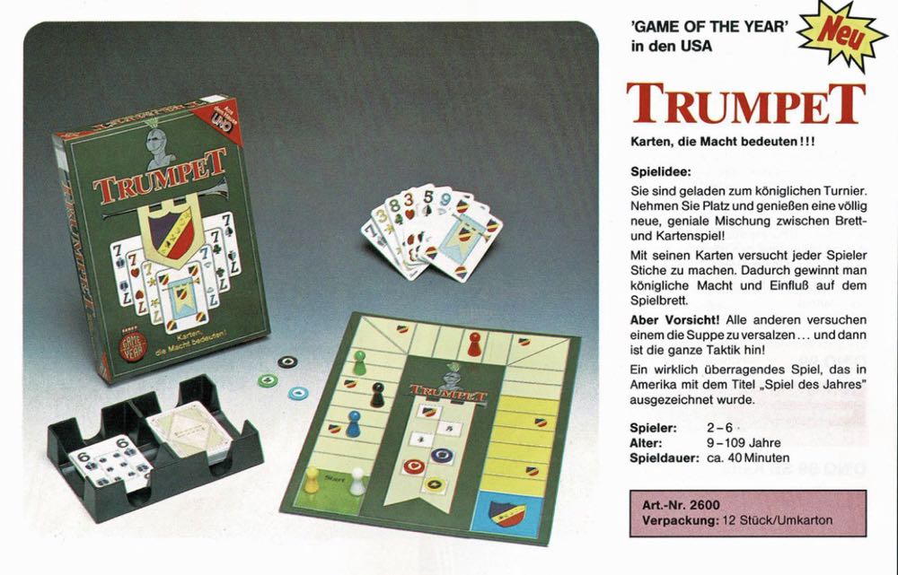 Trumpet  (2-6) board game collectible [Barcode 078206030251] - Main Image 3