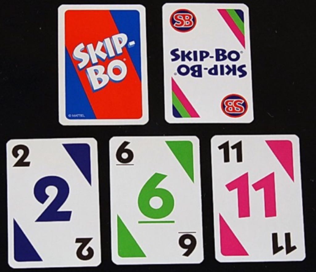 Skip-Bo Deluxe  (2-6) board game collectible [Barcode 078206030510] - Main Image 2