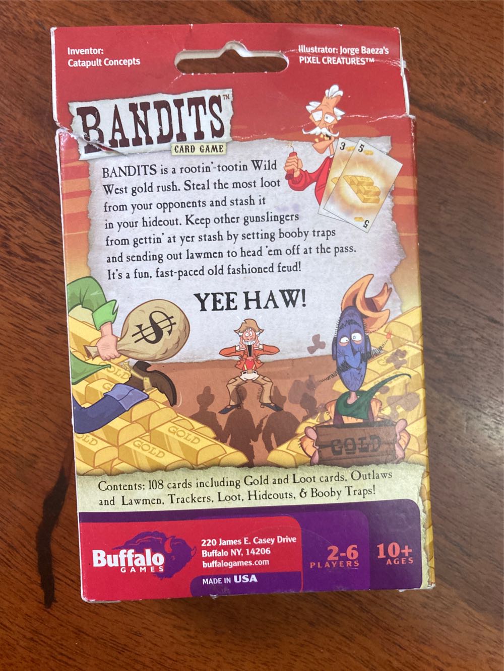 Bandits  (2-6) board game collectible [Barcode 079346019045] - Main Image 2