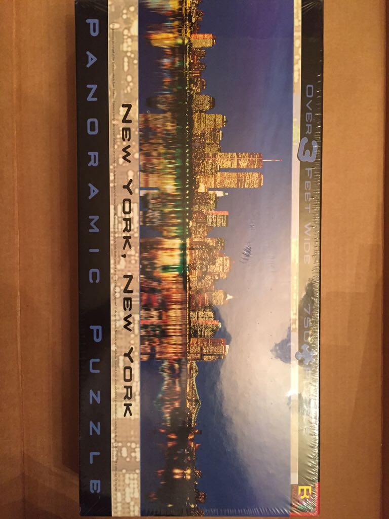 New York Panoramic Puzzle   board game collectible [Barcode 079346140077] - Main Image 1