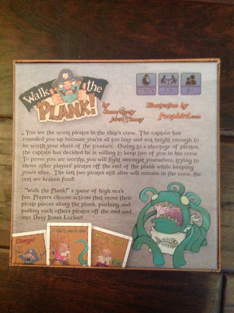 Walk the Plank  (3-5) board game collectible [Barcode 080162882072] - Main Image 2