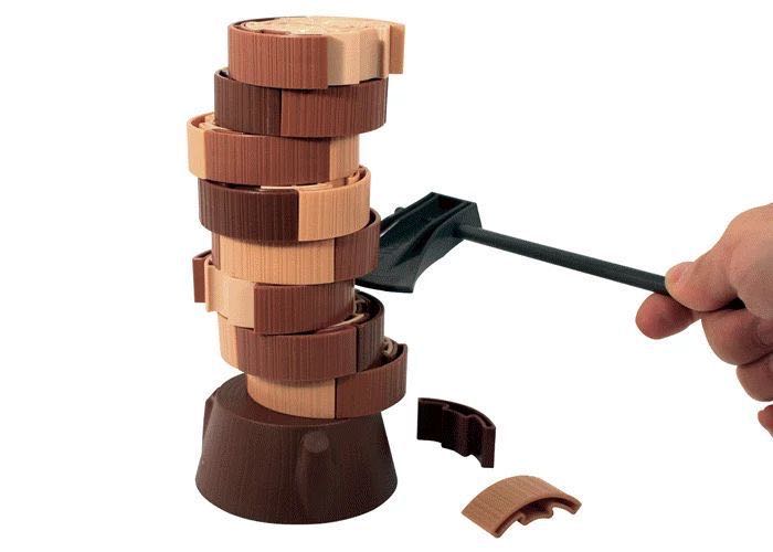 Click Clack Lumberjack  (2-7) board game collectible [Barcode 080162887909] - Main Image 2